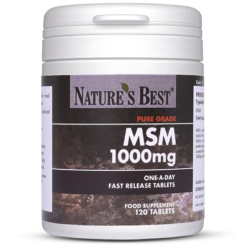 Pure MSM 1000mg Tablets