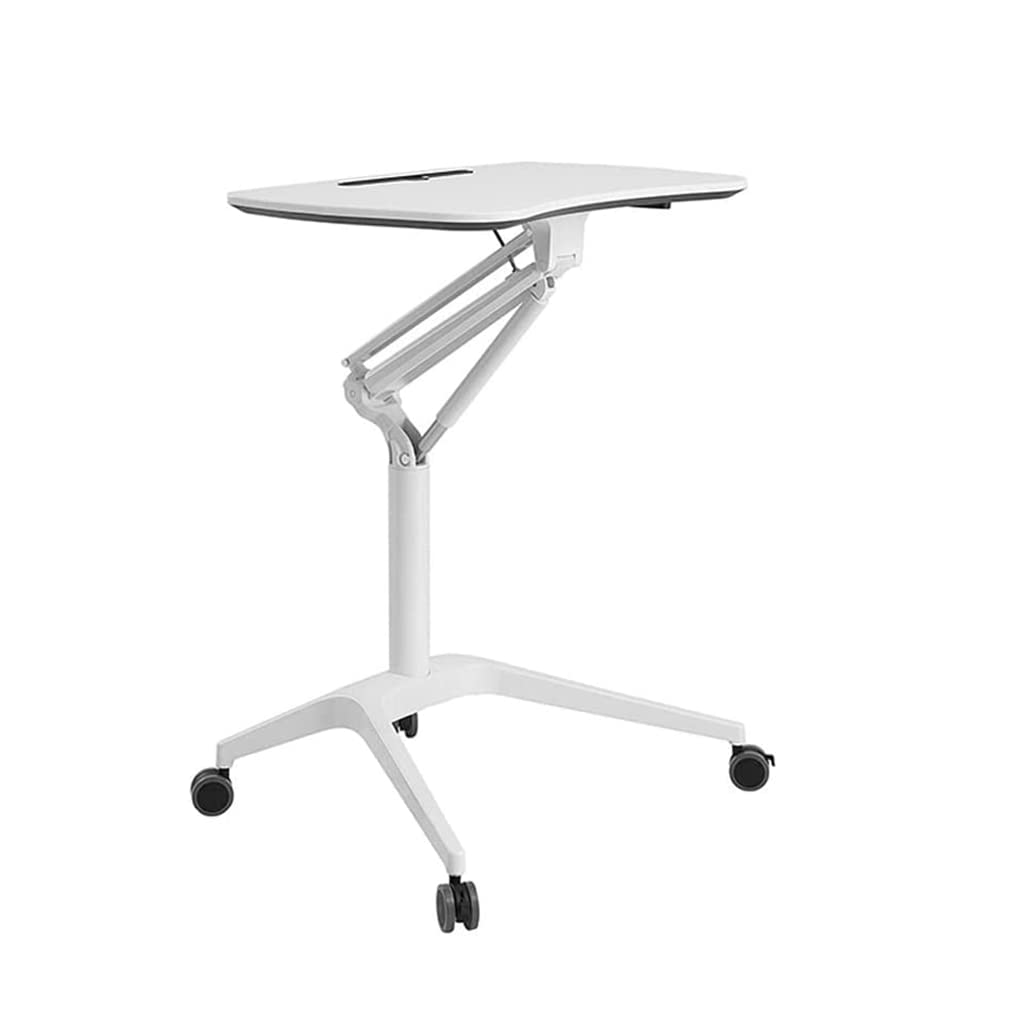Tavolo da Letto in Piedi, Tavolo da Letto Mobile, Tavolo da Letto Regolabile in Altezza, Tavolo Mobile per Laptop, Divano, Comodino, per Soggiorno, scrivania per docenti, scrivania in Piedi