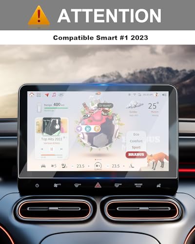 Film protection écran Smart 1 navigation GPS Brabus EV Pro 9H - 4