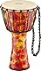 Nino Percussion Rope Tuned Djembe - Großes Musikinstrument für Kinder ab 4 Jahren - Mit Ziegenfell - Kunststoff, Mehrfarbig (NINO-PDJ1-S-G)
