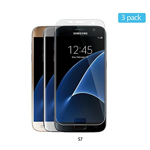 Samsung Galaxy S7 Screen Protector Anti-Explosion HD Ultra Clear Film for S7(Pack of 3)