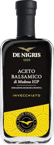 De Nigris Aceto Balsamico Di Modena IGP Águila Amarilla | Vinagre Modena Con Sabor Vibrante | Vinagre De Modena Con Un Sabor FreSco Y Vibrante | Vinagre Balsámico De Modena, 250ml