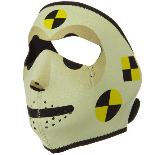 Neoprene Full Face Mask-Crash Test Dummy W11S23D