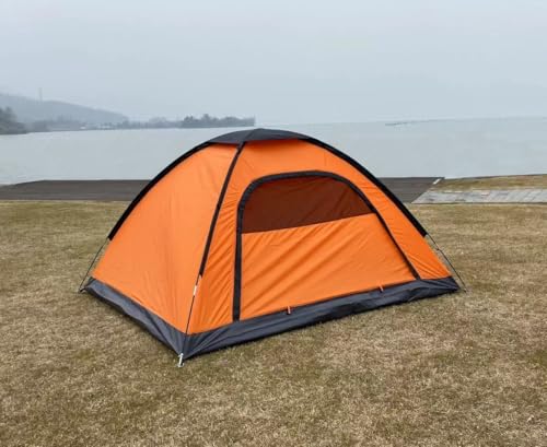 SAFACUS 4 Man Camping Tent - 3 to 4 Person Dome Tent Lightweight, Waterproof Family tent, Compact, Quick Setup. Outdoors, Backpacking - Image 6