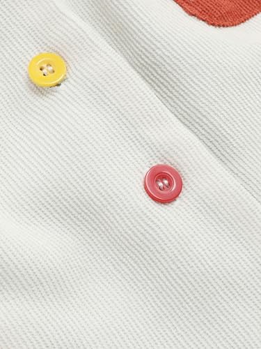 CIDER Patchwork Collar Short Sleeve Crop Blouse2