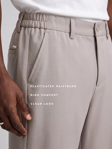 Image of WROGN Men's Trousers | Solid | Straight Fit