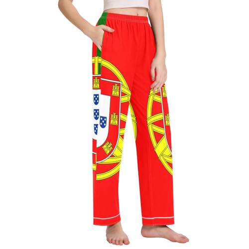 Pantalon de pyjama Portugal confortable et ajustable pour femme GuoChe