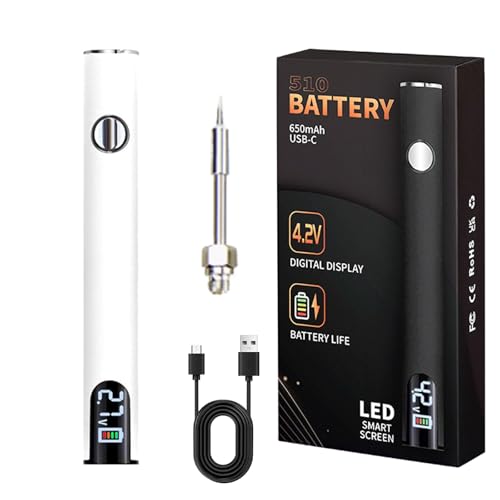 Durable Stainless Steel Build: The soldering iron kit is made of stainless steel for enhanced durability and strength. It’s built to endure heavy use, making it a reliable choice for professionals and hobbyists alike. This long-term investment is designed to last
