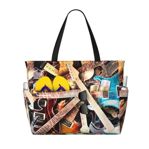 Sac fourre-tout avec poignées grand format pour transporter vos affaires de plage