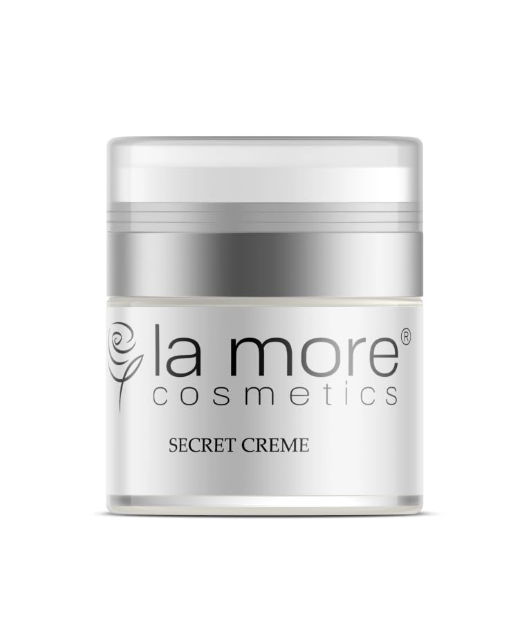 La More Secret Cream – Crema facial con células madre de naranja, aceite de espino amarillo y extracto de algas marinas – reafirmante e hidratante, sin crueldad animal, fabricado en Alemania (50 ml)