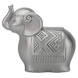 【Einzigartiges Design】 Dieses Sparschwein mit Cartoon-Elefantenmuster hat ein einfaches und süßes Design im antiken Stil mit einem Münzschlitz oben und einem Sparschweinstecker unten. Das Dekorieren von Häusern, Büros, Restaurants, Veranden oder Terrassen, Gärten, Haustüren und Büros, KTV, Cafés, Bars und Hotels, Autos, Balkonen und die Beleuchtung Ihres Raums mit einer einzigartigen Münzbank ist eine auffällige Kunst.