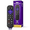 Roku Voice Remote Pro (2nd Ed.) | Rechargeable TV Remote Control with Hands-free Voice Controls, Backlit Buttons, & Lost Remote Finder - Replacement Remote Compatible with All Roku TV, Players & Audio