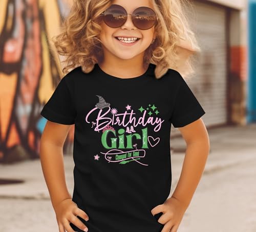 Image of LOTUCY Birthday Girl Outfit for Kids Its Me Hi Im The Birthday Girl Shirt Letter Printed Princess Birthday T-Shirt