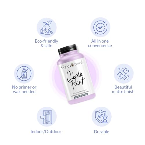 Image of GRANOTONE Chalk Paint Lilac 250 ml Matte Finish
