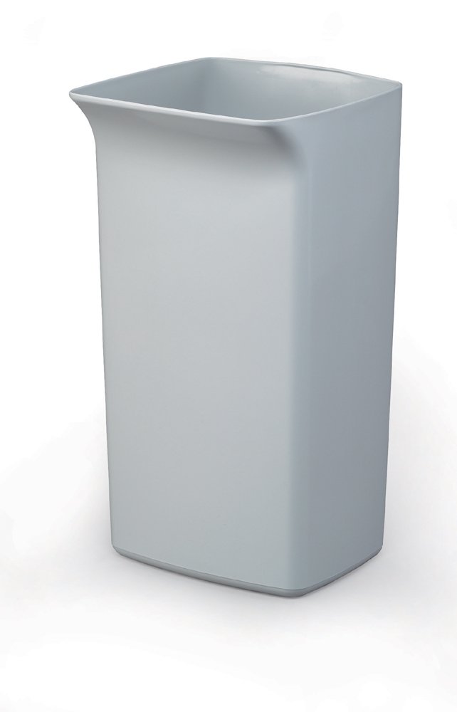Durable Grey 40L Square Waste Bin - Stylish Recycling Bin - Durabin
