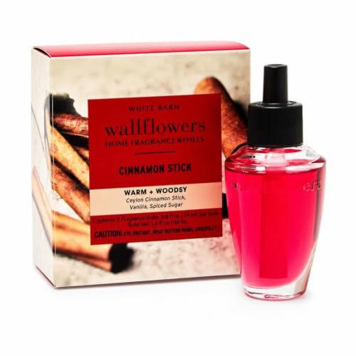 Bath & Body Works Cinnamon Stick Wallflowers Home Fragrance Refills, 2-Pack (1.6 fl oz total) - image 1