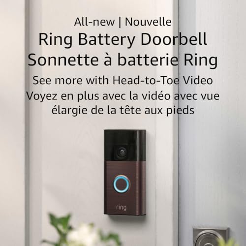 Ring Battery Doorbell Venetian Bronze + Chime Pro