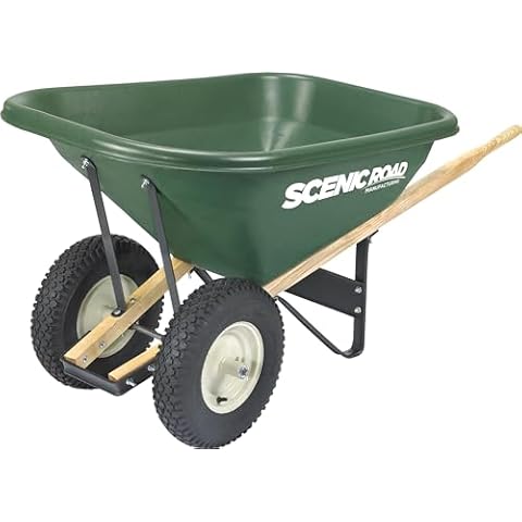 Scenic Lane G8-2FF Dual-Wheel Wheelbarrow Cover