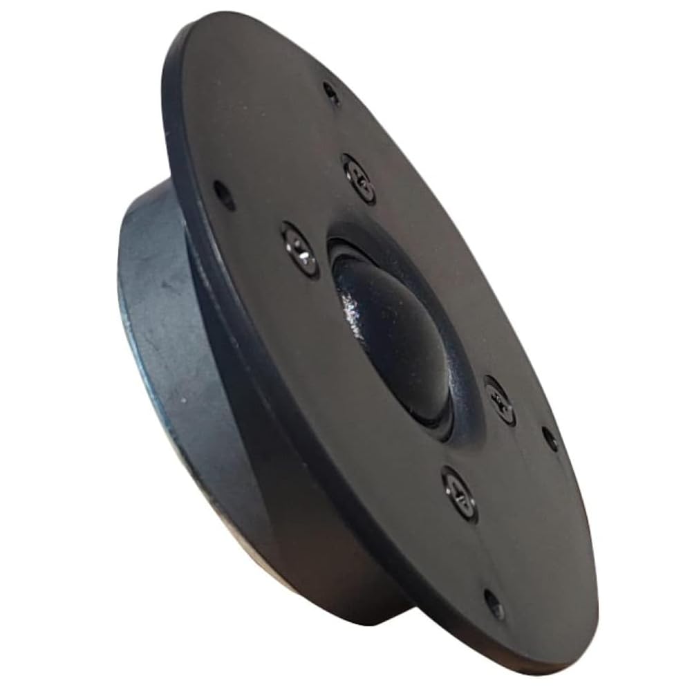 KIT SET PER MASTER AUDIO RSQ802, 2 dome tweeter a cupola, 100 watt rms 200 watt max, da 10 cm 4", impedenza 8 ohm, bobina da 25 mm, ultra slim, per casa, neri, a coppia + condensatori omaggio
