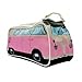 VW Volkswagen T1 Camper Van Toiletry Wash Bag - Pink - Multiple Color Options Available