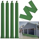 Long Sandbags for Flooding, Flood Protection Flood Water Barrier Sandless Sandbags Tube Sandbags Flood Barrier for Home Garage Flooding Door (2, 6 inch, 8 Ft)