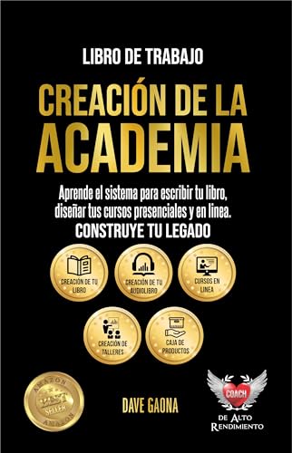Libro de trabajo Creación de la academia (Spanish Edition)
