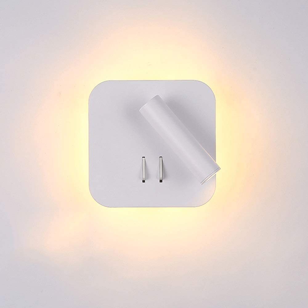Lámpara de Pared para Dormitorio y Pasillo con Luz LED Ajustable de Diseño