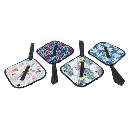 ZIZEV 4PCS Pee Cloth for Women Hiking Outdoor, Soft Absorbent Pee Rag, Camping Reusable Toilet Paper Washable, Hygienic Female Urination Solution for Hiking Travel Outdoor Use