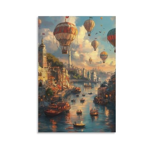 Cuadro en lienzo Venecia para renovar pared vacia pintura decorativa habitacion matrimonio