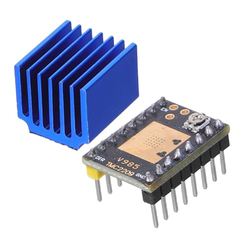 DIKACA Silent Driver Module for Printer Heatsink Motor Controller Board Stepper Motor Driver Compatible Printer Parts