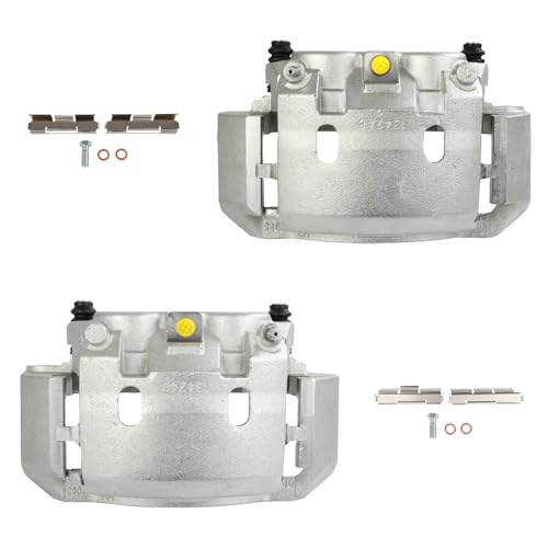 Image of SCITOO Front Disc Brake Calipers Assembly w /Bracket For Dodge