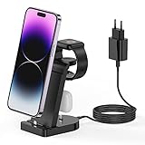 Schutzhüllenfreundlich: Unsere CSXZCOON Plug-in-Telefon-Ladestation wurde speziell für das bequeme Laden für Apple-Benutzer entwickelt, die Schutzhüllen verwenden. Die Steck-Ladestation eignet sich für Telefonhüllen und Kopfhörer-Hüllen unterschiedlicher Dicken. Im Vergleich zum kabellosen Laden spart es die Mühe, die Telefonhülle und den Kopfhörer-Fall zu entfernen und ist bequemer im täglichen Leben zu verwenden.