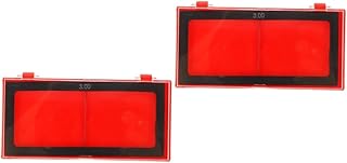 SOLUSTRE 2 Pares De Lupa De Soldagem Lente Dioptria Trapaceiro Óculos De Segurança Lente Elétrica Trapaceiro Lente Máscara Clara Capacete De Soldagem Lupa Placa De Cobertura De Lente Abs