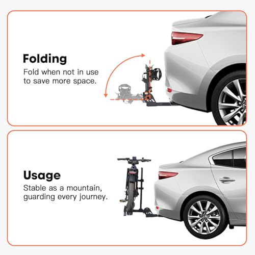 Image of CRAVOT E1 Ebike Rack with Ramp 100lbs 5'' Tire 2'' Receiver