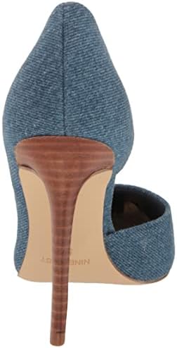 Nine West Women's FOLOWE Pump, Denim Blue 423, 9 | Image 2