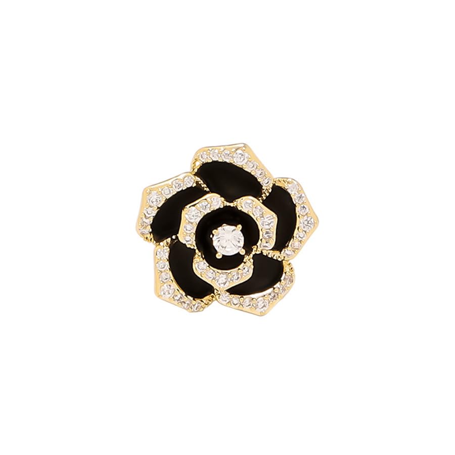 Mini Brooch Pin for Women Collar Buckle Shirt Sweater Clothing Fixation Accessory-image-46