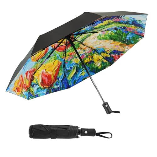 SY COMPACT Travel Umbrella Windproof Automatic Umbrellas Small Compact UV Sun Protection Factory Outlet Umbrella