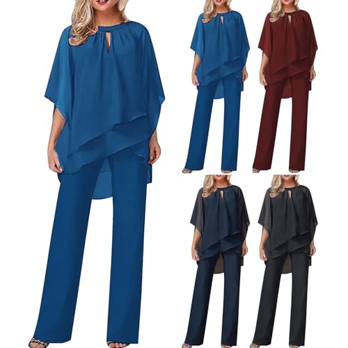 Combinaison sans manches femme style chic et jambes larges - 4
