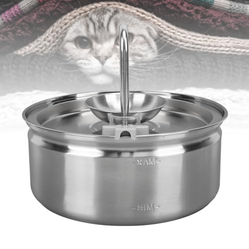 Fuente de Agua para Gatos de Acero Inoxidable 3.2L miniatura 4