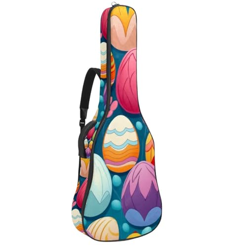 Sac guitare acoustique avec poches et protection contre la pluie