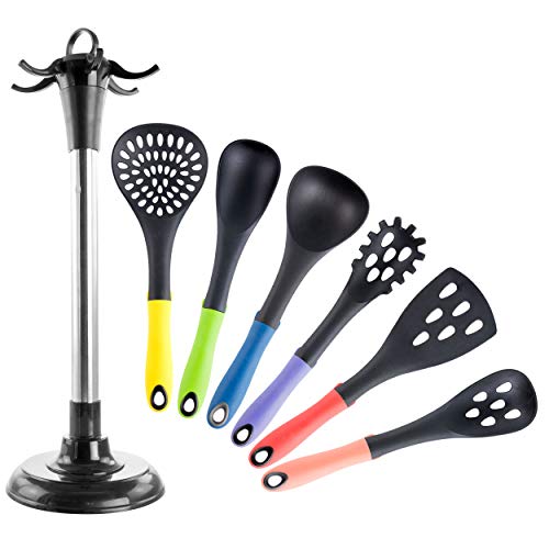 Megachef Juego de utensilios de cocina de nailon, varios colores