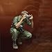 Splindg 1/35 Vietnam War US Army Field Reporter modello soldato in resina non assemblato e non colorato in miniatura militare // K0146