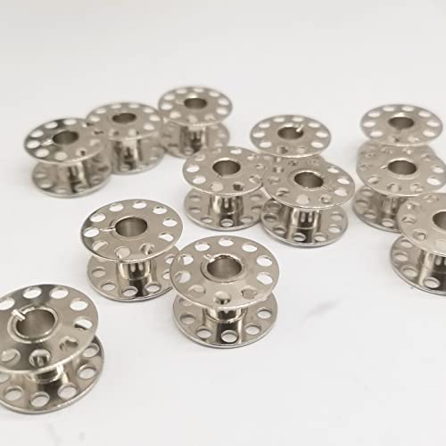 Honeysew Sewing Machine Bobbin Case Stainless Steel Bobbin Case And Bobbins For Front Loading 15 Class Machines Suitable For Household Sewing Machine #TOP2