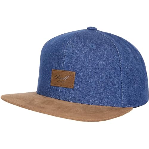 Reell Suede Snapback Cap (OS, Blue wash)