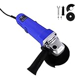 Contenu de la livraison : 1 meuleuse d'angle, 1 disque abrasif, 1 couvercle de roue, 1 poignée latérale, 1 clé, 1 manuel d'utilisation (français non garanti), 2 balais de charbon. Divers outils peuvent rendre votre travail plus facile et plus pratique.