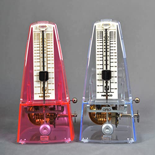 PSHYD Métronome mécanique universel transparent pour piano et violon (couleur : transparent, dimensions : 11 x 20,7 x 11… - Les Beatles, Paul McCartney, John Lennon, RIngo Starr, George Harrison PSHYD Métronome mécanique universel transparent pour piano et violon (couleur : transparent, dimensions : 11 x 20,7 x 11… – Image 3