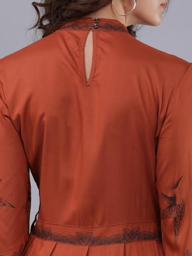 Image of Tokyo Talkies Women's Short Sleeves Round Neck Solid Dresses | Stylish Dresses | Casual Dresses
