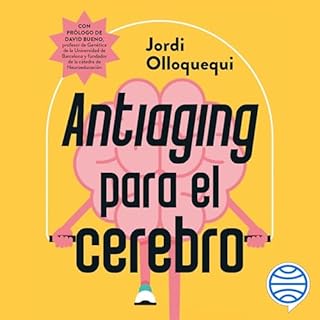 Diseño de la portada del título Antiaging para el cerebro