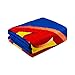 Quilted Bedspreads All-Season Reversible - Superman Shield - TWIN BED 86