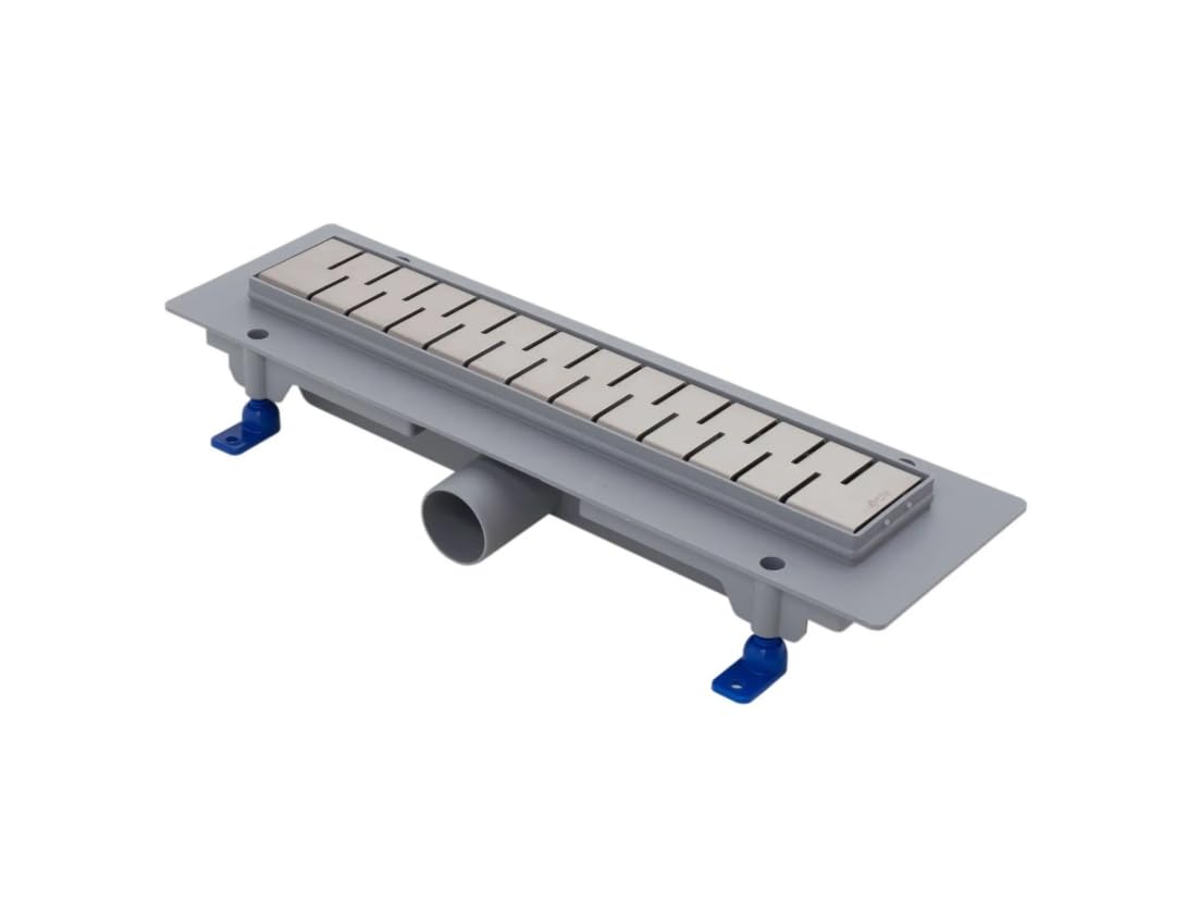 Canaleta de ducha SCHWAB ENERGY con rejilla 450 mm desague 40 mm y altura ajustable para reformas